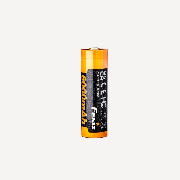 Аккумулятор 21700 Fenix ARB-L21-6000 (Li-Ion 3,6V*6000mAh=21,6Wh)